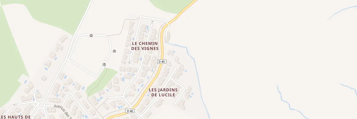 Plan du 35 Rue des Aspres à Tresserre