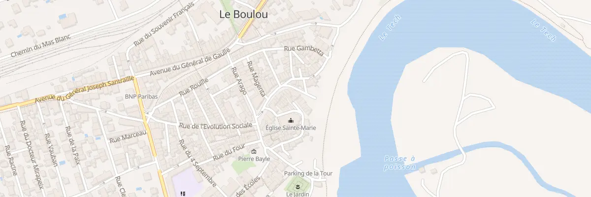 Plan du 18 Rue du Chateau au Boulou