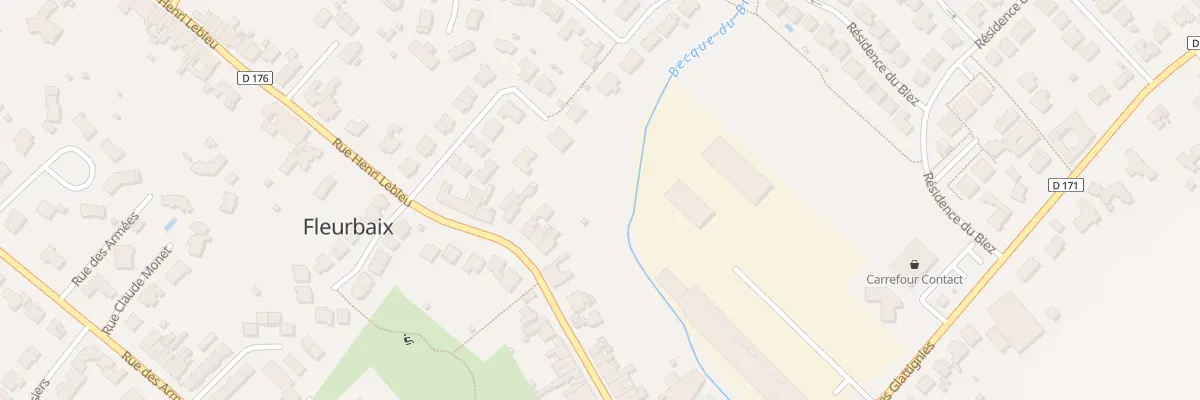 Plan du 18 Rue Henri Lebleu à Fleurbaix
