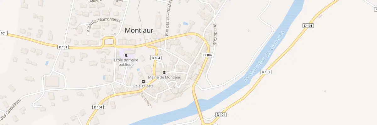 Plan du 5023 Rue du Seigneur à Montlaur