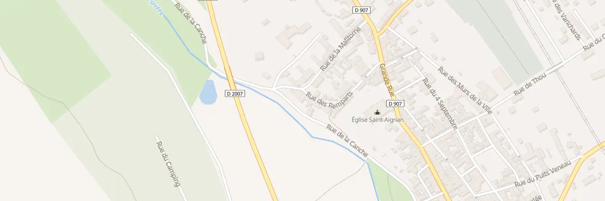 Plan du 25 Rue des Remparts à Bonny-sur-Loire