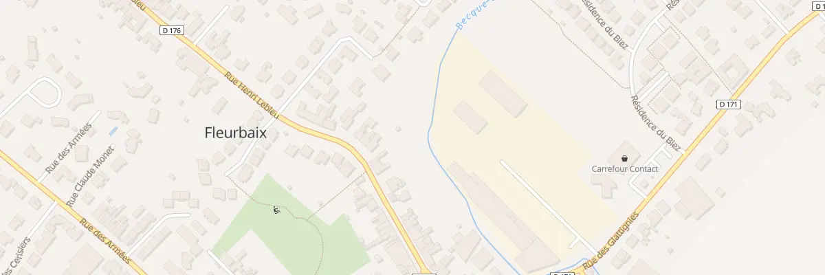 Plan du 16 Rue Henri Lebleu à Fleurbaix