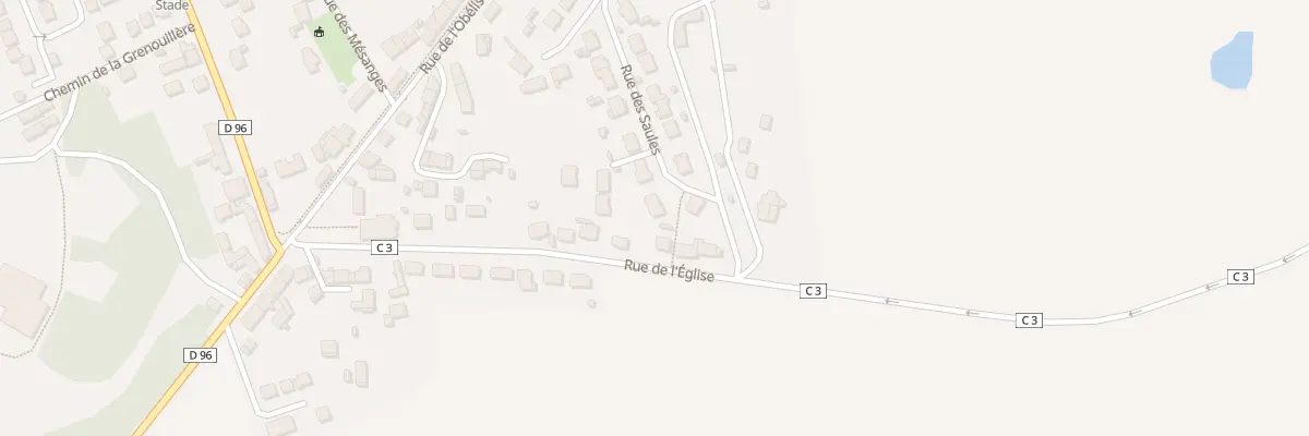 Plan du 3 Rue des Saules à Neufmoutiers-en-Brie