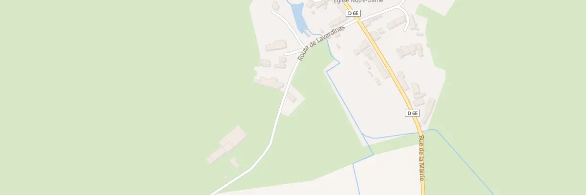 Plan du 3 Rte de Laverdines à Chassy