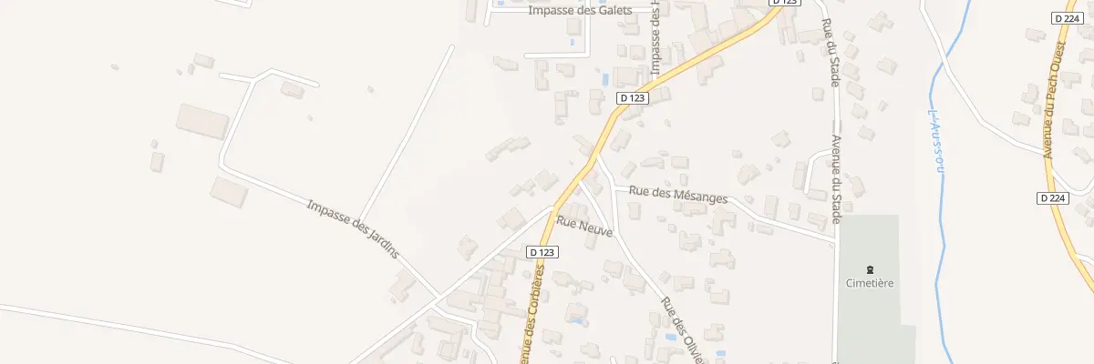 Plan du 66 Av des Corbières à Ornaisons