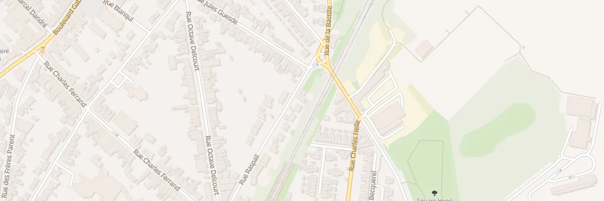 Plan du 5 Rue Raspail à Avion