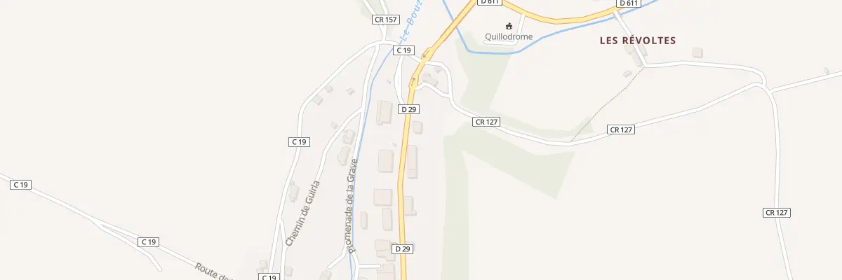 Plan du 22 Rte de Rodez à Ségur