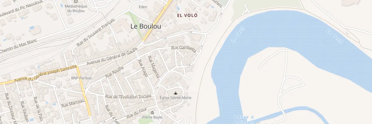 Plan du 10 Imp Gambetta au Boulou