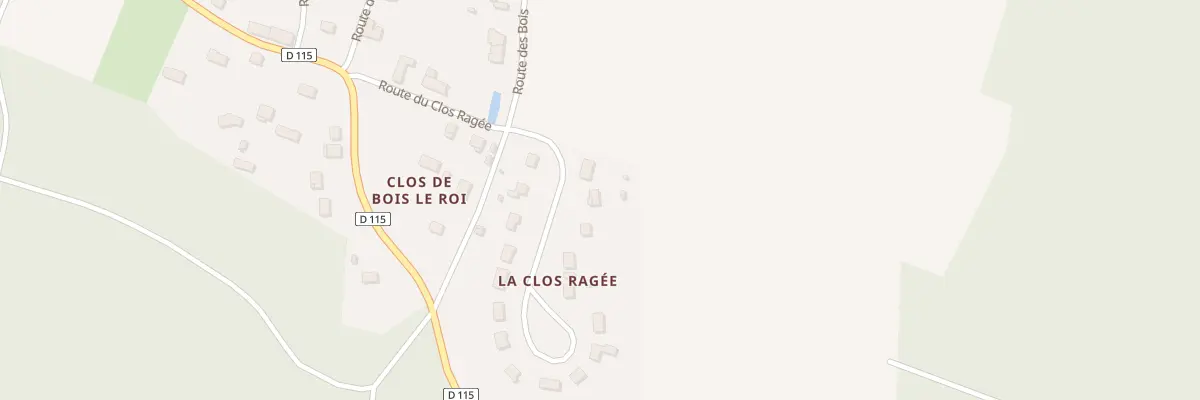 Plan du 16 Bois Le Roi à Griselles