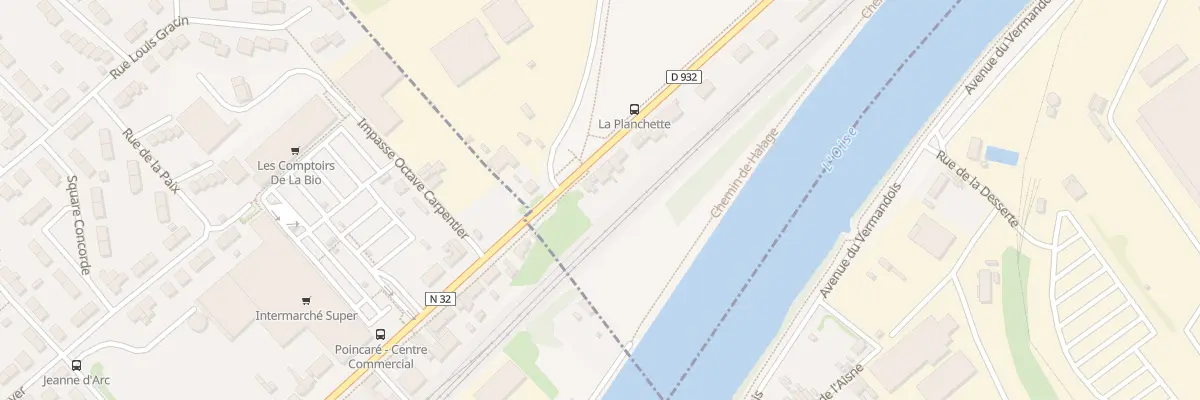 Plan du 261 Rue de la République à Clairoix