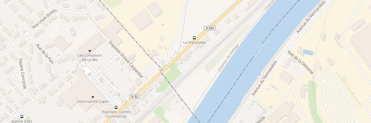 Plan du 259 Rue de la République à Clairoix