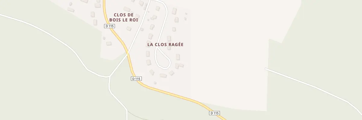 Plan du 12 Bois Le Roi à Griselles