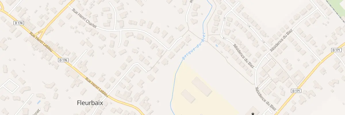 Plan du 32 Rue Henri Charlet à Fleurbaix