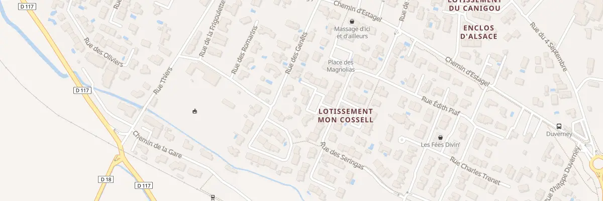 Plan du 6 Pl des Lilas à Espira-de-l’Agly