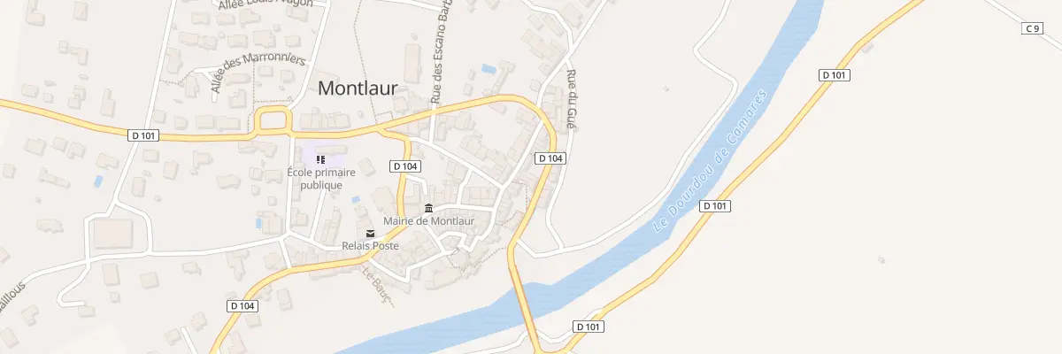 Plan du 5038 Montlaur à Montlaur