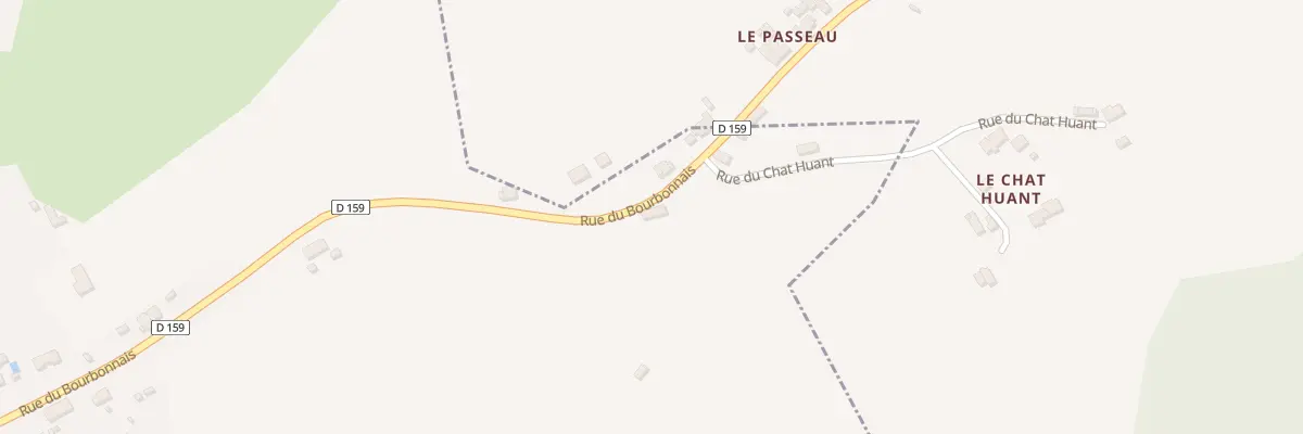 Plan du 50 Rue du Bourbonnais à Montvicq