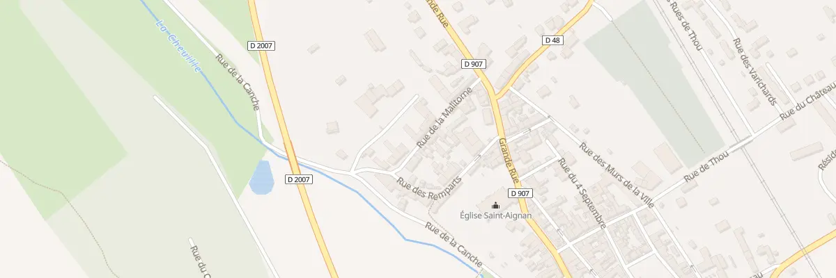 Plan du 14 Rue de la Malitorne à Bonny-sur-Loire