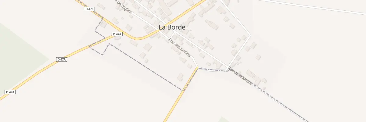 Plan du 8 Rue des Jardins à Châtillon-la-Borde
