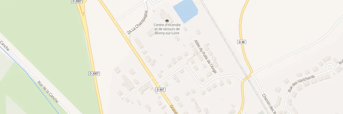 Plan du 3 Rue de la Champagne à Bonny-sur-Loire