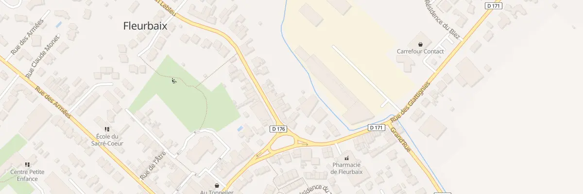 Plan du 4 Rue Henri Lebleu à Fleurbaix