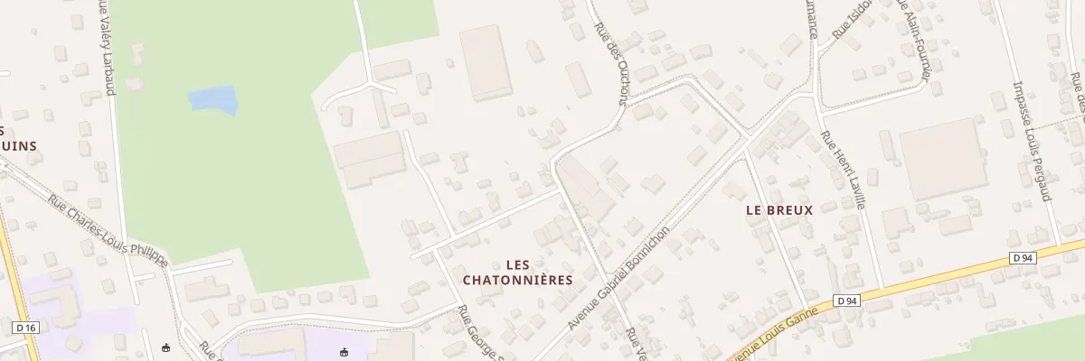 Plan du 21 Rue des Chatonnières à Cosne-d’Allier