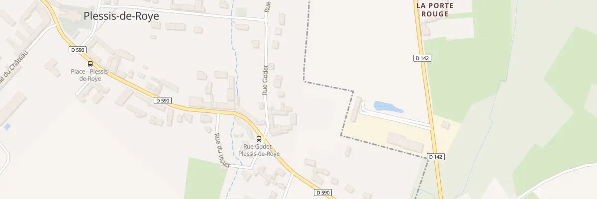 Plan du 40 Rue Godet à Plessis-de-Roye