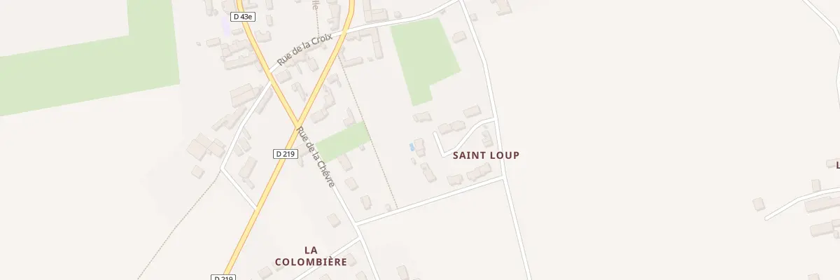 Plan du 14 Rue du Ham Saint-Loup à Bransles