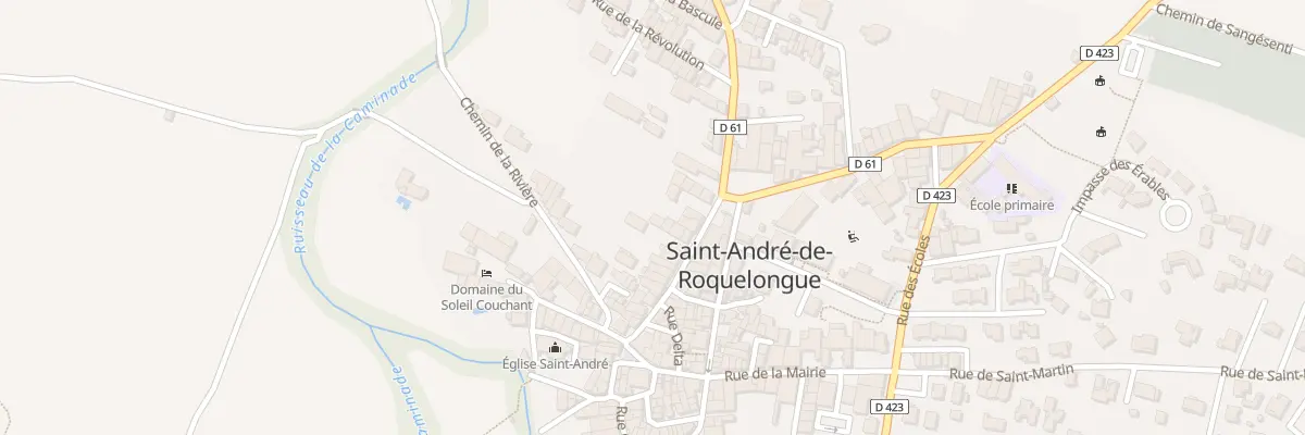 Plan du 5381 Rue de l’Ancienne Poste à Saint-André-de-Roquelongue