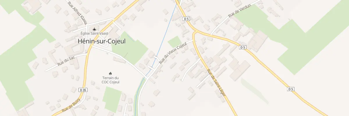 Plan du 2B Rue du Vieux Cojeul à Hénin-sur-Cojeul