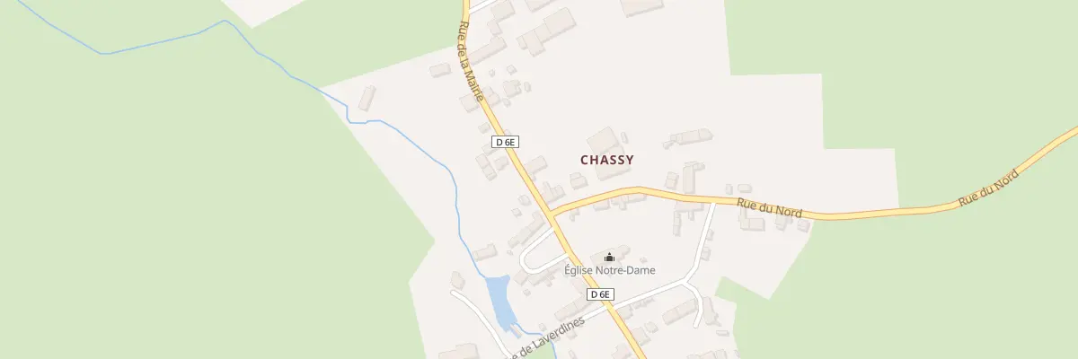 Plan du 1 Rue du Nord à Chassy
