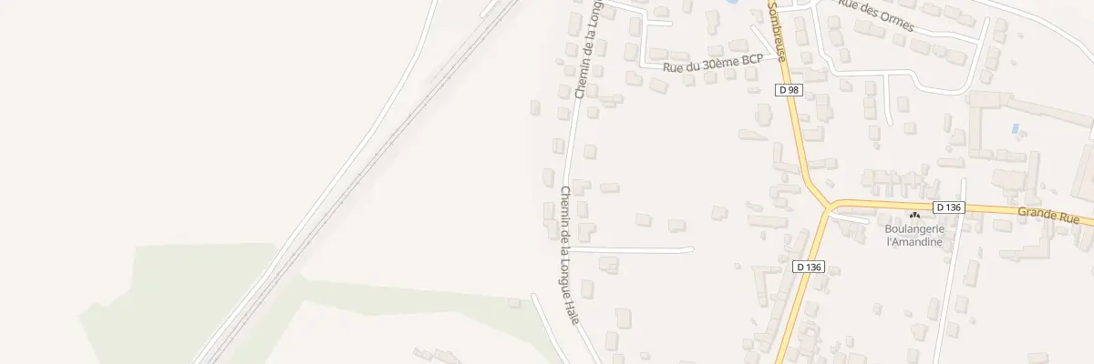 Plan du 17 Che de la Longue Haie à Ormoy-Villers