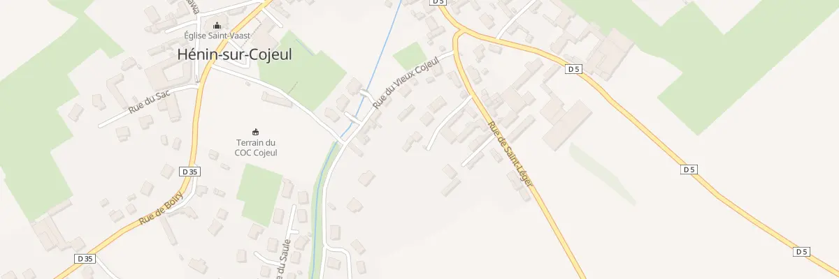 Plan du 3 Rue de St Leger à Hénin-sur-Cojeul