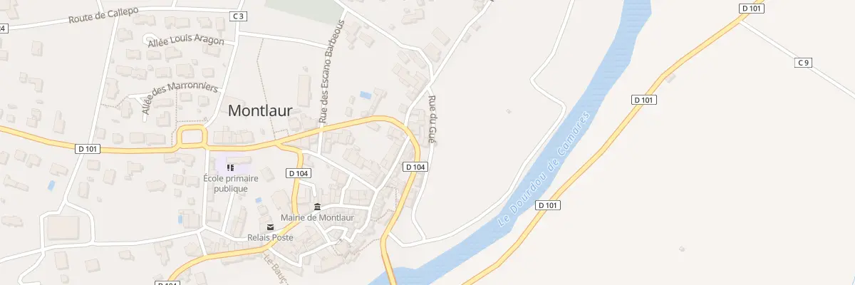 Plan du 275 Rte des Iousses à Montlaur