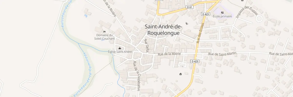 Plan du 287 Rue Delta à Saint-André-de-Roquelongue