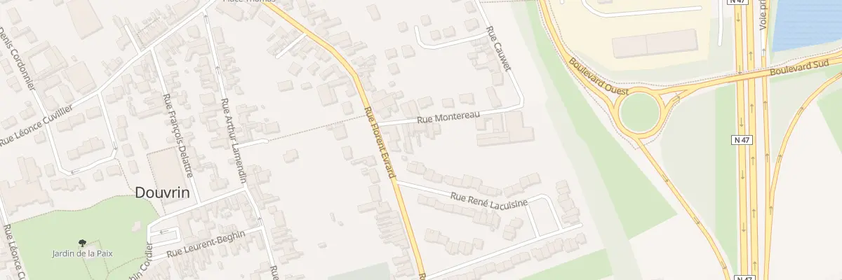 Plan du 3 Rue Montereau à Douvrin