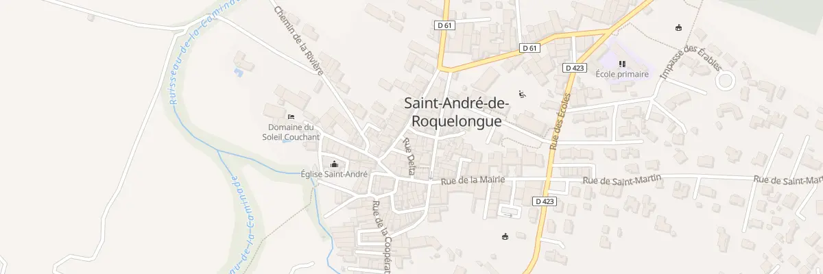 Plan du 5466 Rue Barbacane à Saint-André-de-Roquelongue