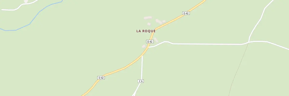 Plan du 5428 La Roque à Laguiole