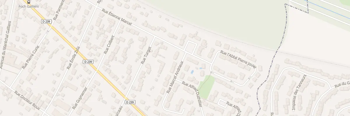 Plan du 4 Rue Marcel Andrieux à Montry