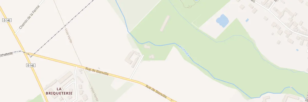 Plan du 40 Rue de Bienville à Clairoix
