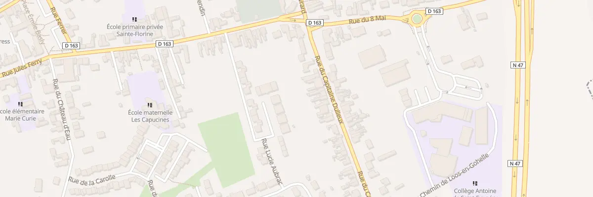 Plan du 9 Rue du Capitaine Dulieux à Douvrin