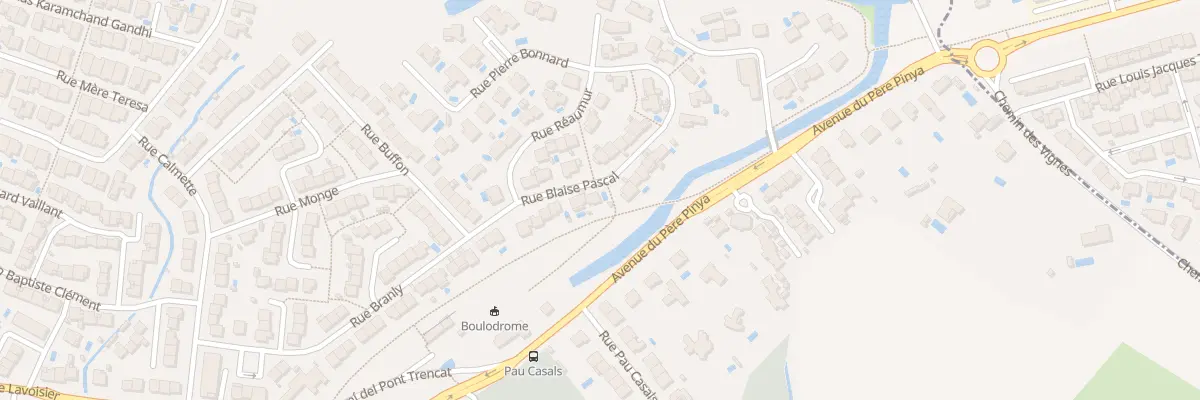 Plan du 12 Rue Blaise Pascal à Toulouges