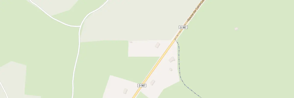 Plan du 5211 Les Chaumes à Teilhet