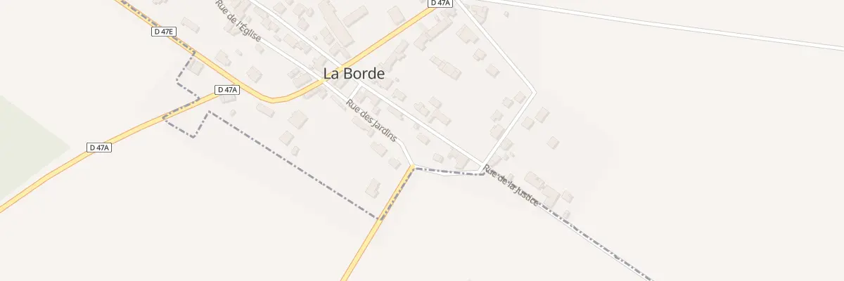 Plan du 1 Rue des Jardins à Châtillon-la-Borde