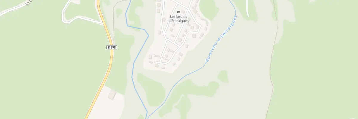 Plan du 5704 Entraigues à Égliseneuve-d’Entraigues