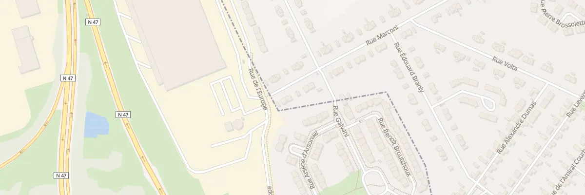 Plan du 4 Rue Marconi à Vendin-le-Vieil