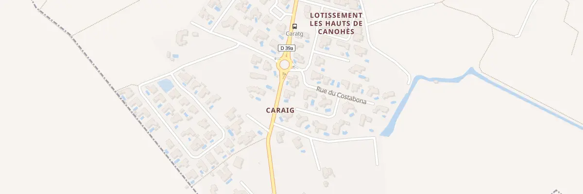Plan du 8 Rue du Costabona à Canohès