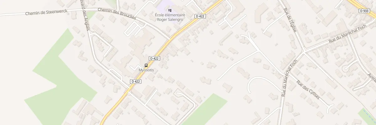 Plan du 295 Rue du Docteur H Vanuxeem à Nieppe