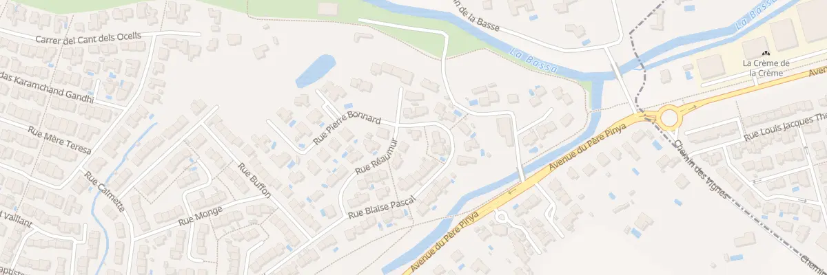 Plan du 21 Rue Blaise Pascal à Toulouges
