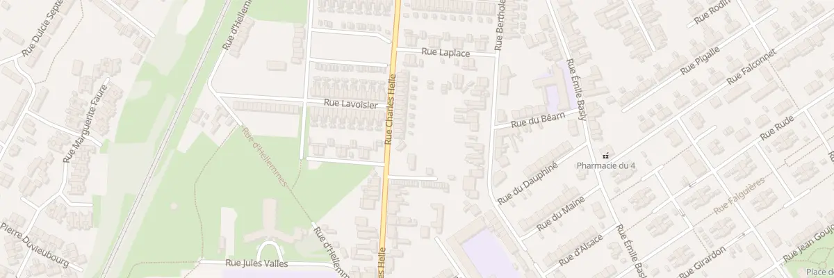 Plan du 33 Rue Charles Helle à Avion