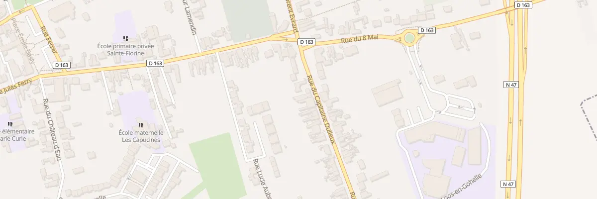 Plan du 5 Rue du Capitaine Dulieux à Douvrin